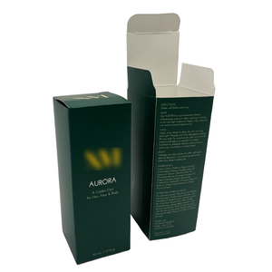 Mỹ phẩm chăm sóc da hộp bao bì sản phẩm làm đẹp gói kem dưỡng da mặt tóc cơ thể tinh dầu chai hộp giấy với dập nóng - Product Image 2