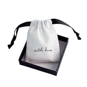 Cotton <b>Drawstring</b> <b>Bag</b> Custom Logo Eco Friendly Gift Pouch Wholesale Factory Direct Low MOQ Promotional <b>Bags</b> Supplier - Product Image 6