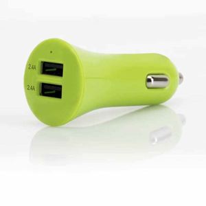 อะแดปเตอร์พกพาแบบใหม่ ดีไซน์รูปทรงทรัมเป็ต ชาร์จเร็ว พอร์ต USB คู่ ใช้ได้กับโทรศัพท์มือถือทุกรุ่น ใช้ในรถยนต์ได้ เป็นมิตรต่อสิ่งแวดล้อม เหมาะสำหรับใช้เป็นของแจก - Product Image 4