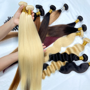 Nguyên Lớp Biểu Bì Phù Hợp Tóc, 10A Lớp Tóc Con Người Weave Gói Nhà Cung Cấp, Chồn Brazil Tóc Chưa Qua Chế Biến Trinh Tóc Số Lượng Lớn Bán Buôn - Product Image 3