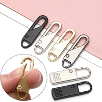 Tirettes de fermeture éclair amovibles de haute qualité, remplaçables et détachables, pour fermetures éclair métalliques