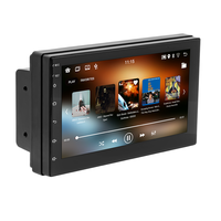 BQCC Universel 2 Din 7 pouces Quad Octa Core Écran HD Autoradio Android Carplay GPS WIFI BT RDS DVR Mirrorlink Lecteur multimédia Android pour voiture