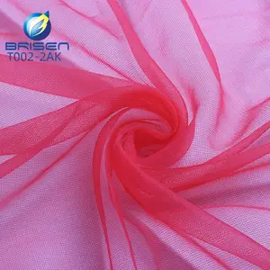 Penjualan Panas Pemasok Terpercaya Bra Terbaru Berwarna Lembut Nyaman Gaun Pengantin Murah Kain Tulle Polos - Product Image 1