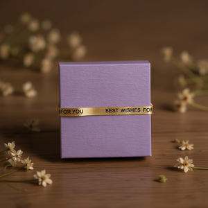 กล่องใส่สร้อยคอทรงสี่เหลี่ยมเรียบง่ายพร้อมฝาปิด กล่องบรรจุภัณฑ์เครื่องประดับแบบเรียบสำหรับโชว์สร้อยคอ - Product Image 2