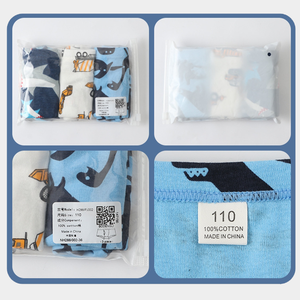 NuoHuaGarment 100% algodón marca Little Kid niños 4T 5T niños ropa interior <span class=keywords><strong>Calzoncillos</strong></span> ropa interior bragas conjunto Pantalones - Product Image 3