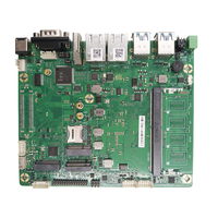 Carte mère EVC Intel Mini ITX Core I5 6200U/7200U DDR4 16 Go M.2 NVME pour VGA LVD 2.5G LAN 4G LTE 4USB 3.0