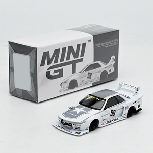 รถโมเดล MINIGT 1:64 Skyline GTR R32 <span class=keywords><strong>Kaido</strong></span> Works TAS 2025 ของเล่นเด็กผู้ชาย ของสะสม ของตกแต่งโต๊ะทำงาน - Product Image 1