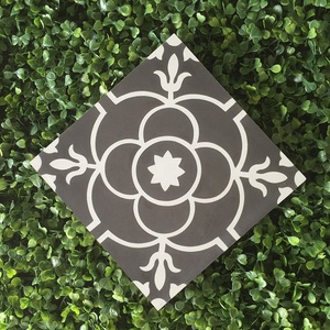 CTS encaustic tile-การออกแบบที่ทันสมัยภายในโรงแรมเส้นขอบสีดำและสำเนียง - Product Image 1