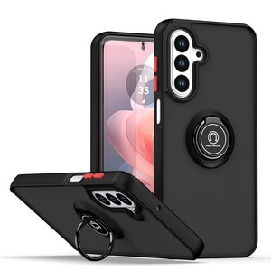 เคสโทรศัพท์มือถือสำหรับ <span class=keywords><strong>Samsung</strong></span> A17 <span class=keywords><strong>A23</strong></span> 4G/5G, A24พร้อมห่วงแม่เหล็กขาตั้งอะคริลิคแข็งที่ยึดในรถยนต์อุปกรณ์เสริมโทรศัพท์มือถือ - Product Image 2