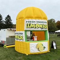 Stand de limonade portable commercial, stand de limonade gonflable, stand de limonade gonflable pour la publicité