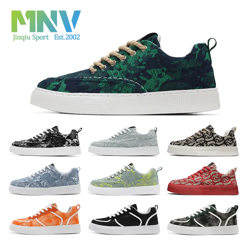 MNV Custom LOGO New Style Breathable Durable Canvas Shoes Men Casual Sneaker