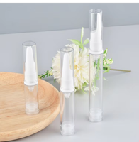 Flacon pompe airless à bec de canard pour crème visage 5ml 10ml 15ml, portable pour voyage