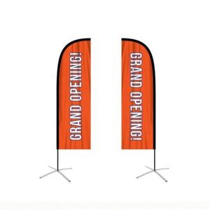 Wholesale Custom Printed Feather <b>Flags</b> Outdoor Advertising Beach Flying <b>Flag</b> Banners Promotional Product Category - Product Image 2