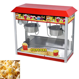 Máquina Comercial de Palomitas de Maíz, Olla de 8 oz, 1400 W, Máquina Automática de Palomitas de Maíz Caramelizadas Estilo Cine, Produce 50 Tazas por Lote - Product Image 2