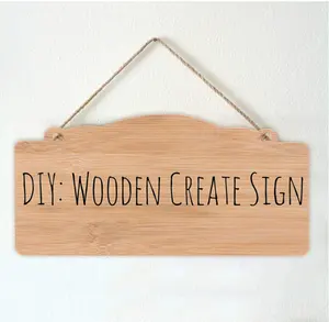 Nuovo cartello decorativo in legno pratico cartello di benvenuto adatto per soggiorno in famiglia