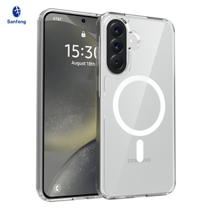 غطاء هاتف سامسونج A57 عالي الجودة من المصنع، حافظة مغناطيسية مقاومة للصدمات مع غطاء خلفي شفاف مقاوم للخدوش - Product Image 1