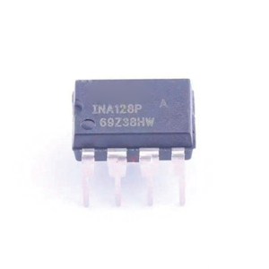 วงจรรวมแผงวงจรไอซีอินสต์แอมป์1วงจร8DIP ชิ้นส่วนอิเล็กทรอนิกส์ของแท้ INA128PA - Product Image 1