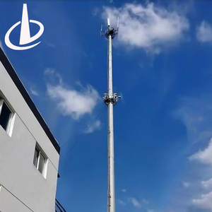 Thép mạ kẽm monopole cho 5g ăng-ten lò vi <span class=keywords><strong>s</strong></span>óng Viễn Thông đơn ống thông tin liên lạc điện thoại di động tín hiệu mast tháp phụ kiện - Product Image 2