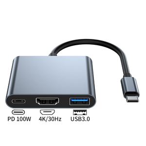Adaptador Convertidor USB-C a USB 3.0 PD 3 en 1, Económico, Carga Rápida, Multi USB Hub para PS5 - Product Image 2