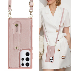 Multifunctional Card <strong>Bags</strong> for Samsung S23U <strong>Smartphone</strong> case with Lanyard Luxury Wallet case for iPhone 15 - Product Image 6