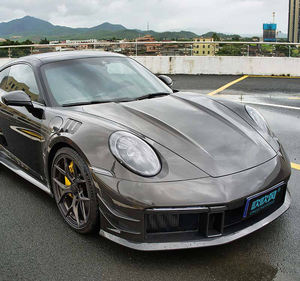 Kits de carrosserie de capot moteur en carbone sec véritable pour Porsche <span class=keywords><strong>911</strong></span> 992 Turbo S - Product Image 6