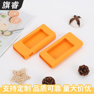 Silicone Power Bank Protective Case Orange Color Y-132 Sleeve For Battery Accessories - Product Image 2
