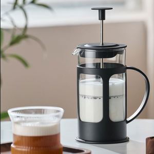 Accesorios para Café, Prensa Francesa de Vidrio Borosilicato Transparente de Alta Calidad con Logotipo Personalizado, Cafetera Francesa - Product Image 1
