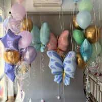 Nouveau ballon en feuille de papillon épais gonflable longue durée pour anniversaire/fiançailles/mariage/saint-valentin/fête de célibataire