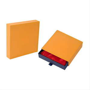 YUSHENG YS001 Glossy Lamination White Cardboard Lid <b>Square</b> Circular Dessert Shooter Box for Cupcake Cake Sushi - Product Image 2