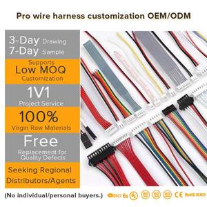 Duurzame OEM en op maat gemaakte bedrading met multi-pin kabelboomconnectoren voor graafmachines, heftrucks en industriële apparatuur - Product Image 1