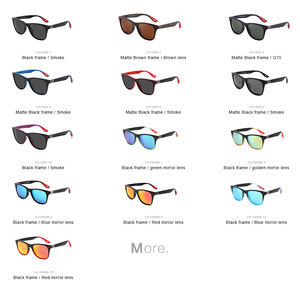 Nuevas gafas de sol cuadradas Vintage para hombre, gafas negras Uv400, gafas con logotipo personalizado, gafas de Sol polarizadas para exteriores para hombre - Product Image 2