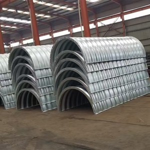 ASTM Standard Non-Alloy Cold Rolled Corrugated Steel <strong>Pipe</strong> (CMP) Culvert <strong>Pipe</strong> Tolerance 1% Theoretical Weight For Road Drainage - Product Image 4