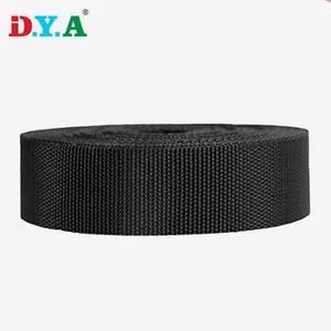 custom PP/polypropylene webbing 50mm polypropylene webbing stripe strap roll for bags