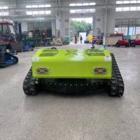 Robot tondeuse intelligent de qualité supérieure, longue durée de vie, performance stable de 1000 mm pour le désherbage des jardins, des terres agricoles et des pelouses en pente