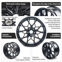Nouvelles Jantes en Alliage d'Aluminium Forgé Multi-Rayons de 18-22 Pouces, Pneu Radial 235/55ZR17 S Speed Symbol