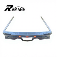 Pickup 4X4 Np300 Rail Guard Cover Protecteur de garniture arrière avec lumière LED Bed Liner pour NAVARA NP300 2021 Rail Trims