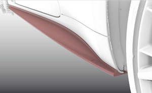 Extension de bas de caisse pour Honda Prelude BF1 EPA CRUX-1 - Product Image 3