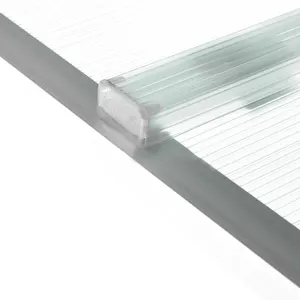 U-lock polycarbonate roofing systems