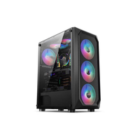 Gaming Pc Case ATX/MATX Full Tower Acrylic Boxed (OEM) V320 S920 Glass Computer Case Front Curved Glass Desktop Chassis
