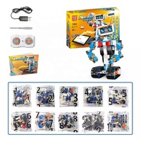 Mould King 13063 635 pièces Kit de robot Jouet éducatif Briques STEM Blocs de construction Jouets pour enfants Cadeau