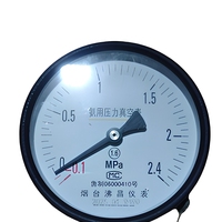 Manomètre de pression pour réfrigération à l'ammoniac, manomètre de vide 1,6 MPa BC, instrument de surveillance industriel pour unités de condensation