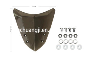 Pare-brise en carbone de grande taille pour moto L155 <span class=keywords><strong>AEROX</strong></span> 155 NVX 2018 2019 pour YAMAHA - Product Image 4