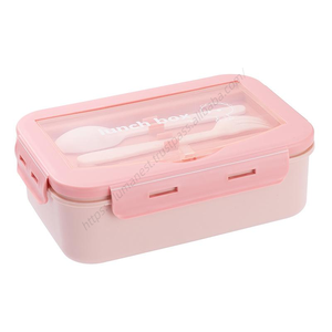 Lonchera Escolar Hermética Syh716 al por Mayor, Lonchera Bento Cuadrada de Plástico PP de Grado Alimenticio para Niños - Product Image 5