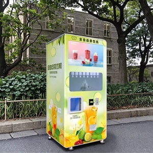 Robot de thé au lait sans pilote avec écran tactile intelligent intégré distributeur automatique de thé au lait de 46 pouces - Product Image 5