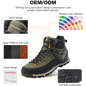 <span class=keywords><strong>Scarpe</strong></span> da Trekking Unisex per Tutte le Stagioni, Impermeabili, Traspiranti, con Tomaia in Camoscio e Rete, Punta in Gomma, Alta Aderenza per Terreni Fangosi - Product Image 6