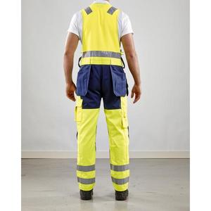 BLAKLADER - 265318043389D116 Salopette sans manches haute visibilité Jaune/Bleu marine-EAN 7330509285411 HI-VIS WORKWEAR - Product Image 3