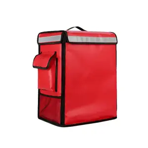Mochila térmica impermeable reutilizable bolsa de entrega de pizza aislada <span class=keywords><strong>para</strong></span> caja de refrigeración de motocicleta - Product Image 5