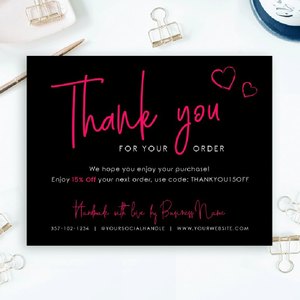 Cartes <span class=keywords><strong>de</strong></span> <span class=keywords><strong>remerciement</strong></span> personnalisées 4x6 <span class=keywords><strong>de</strong></span> luxe avec logo noir et dorure à chaud pour mariages, petites entreprises, remises <span class=keywords><strong>de</strong></span> diplômes, funérailles, et fêtes prénuptiales - Product Image 3