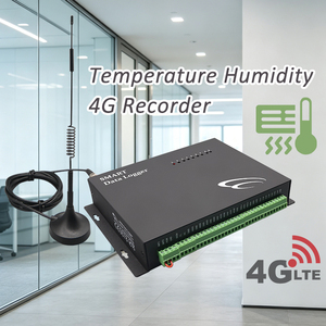 Enregistreur de données réseau 4G multipoint, température, humidité, enregistreur 4G avec antenne GSM pour une surveillance en temps réel - Product Image 1