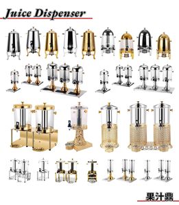 Hotel Catering de acero inoxidable 8L autoservicio bebida jugo Soda té bebida fría dispensador de agua para jugo de leche - Product Image 5